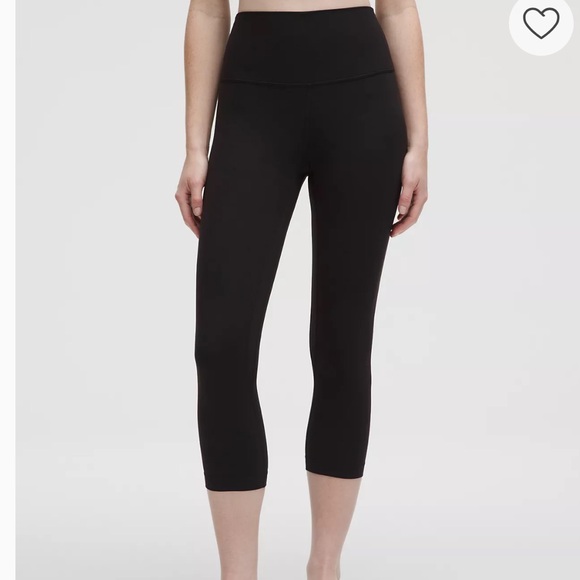Lululemon Align High Rise Crop 21 - Picture 1 of 6